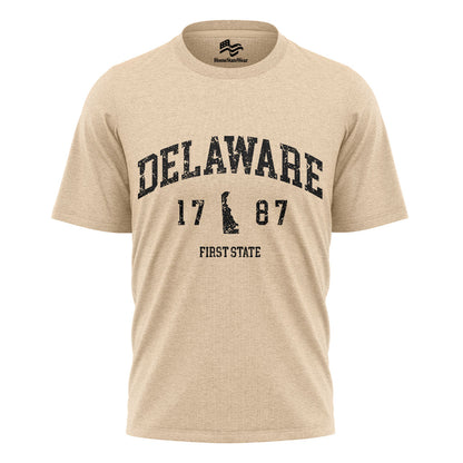 Custom Delaware State Tee | First State Personalized Gift Shirt