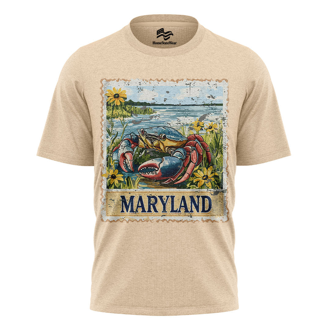 Maryland Blue Crab T-Shirt | Chesapeake Bay Summer Tee