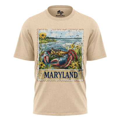 Maryland Blue Crab T-Shirt | Chesapeake Bay Summer Tee