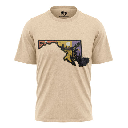 Layers of Maryland T-Shirt | Old Line State Graphic Tee