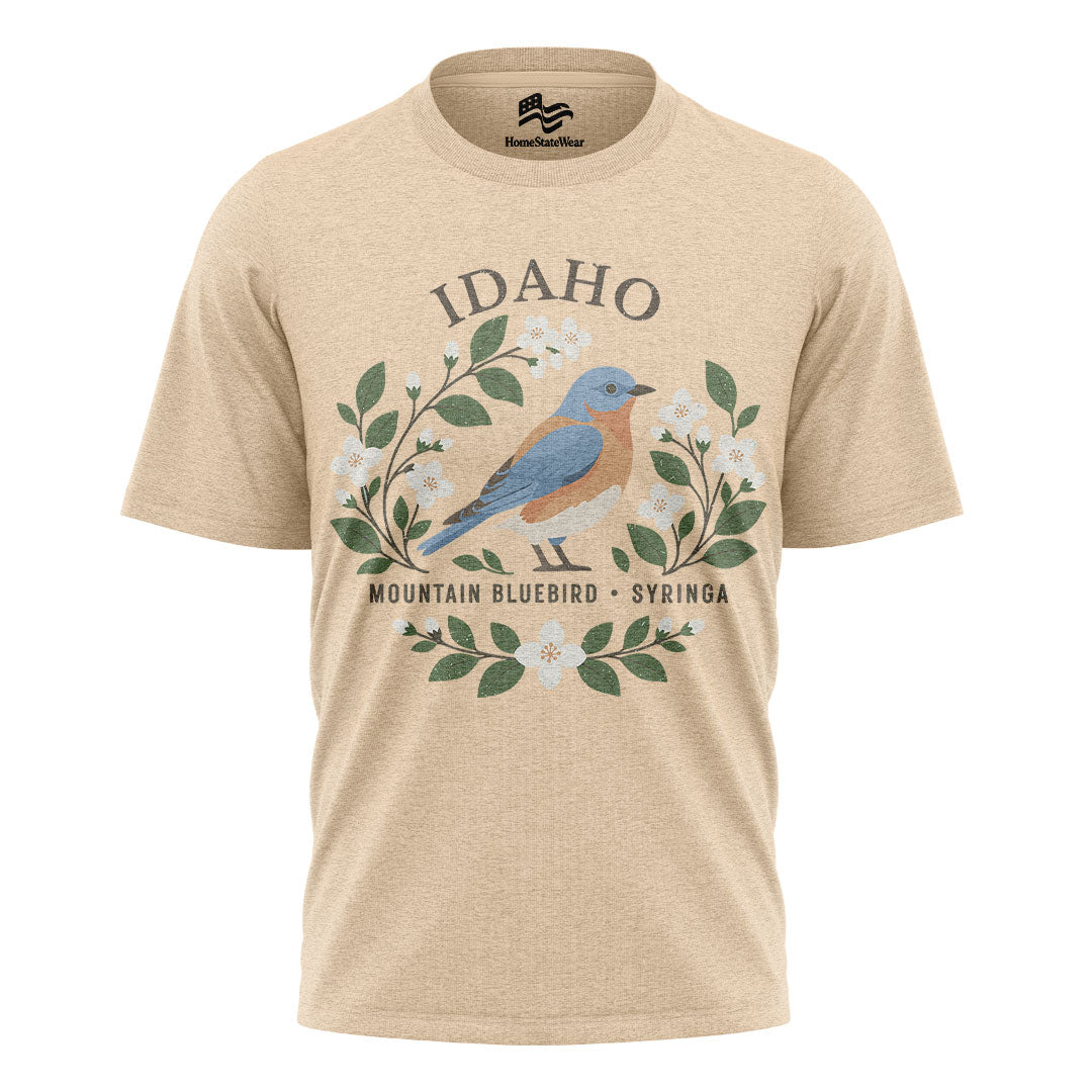 Idaho Bluebird & Syringa