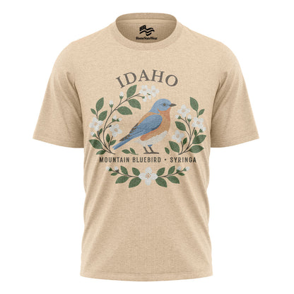 Idaho Bluebird & Syringa