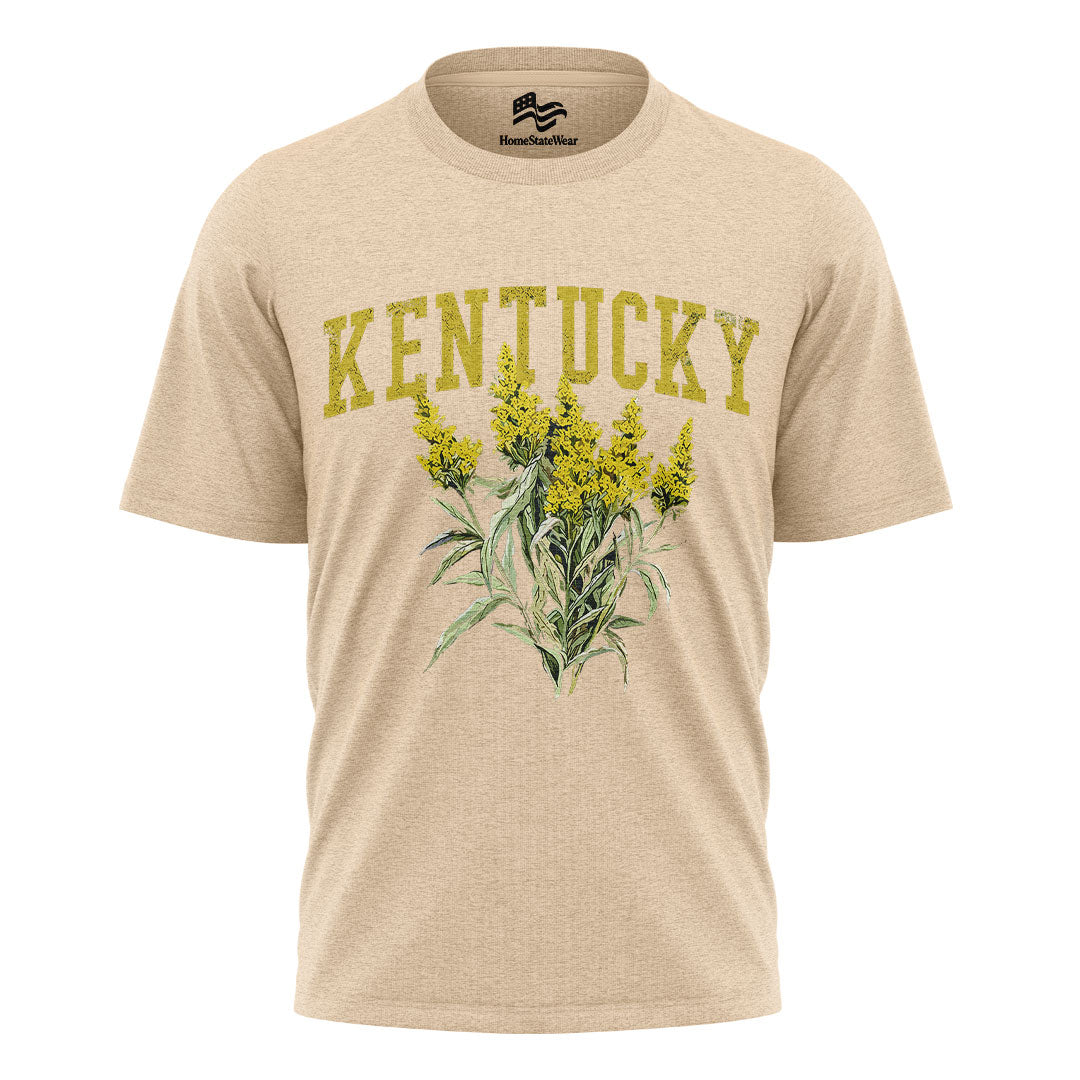Kentucky Goldenrod Comfort Colors Tee | State Flower Gift Shirt