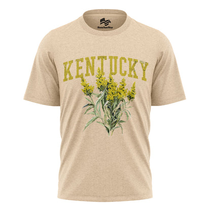 Kentucky Goldenrod Comfort Colors Tee | State Flower Gift Shirt