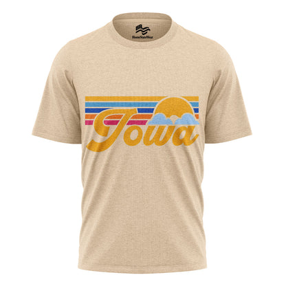 Iowa Roots Map T-Shirt | Hawkeye State Gift Tee