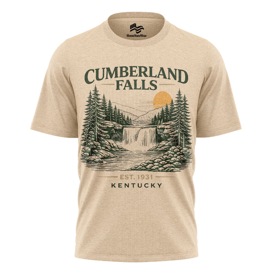 Cumberland Falls Kentucky Tee | Scenic Waterfall Nature Shirt
