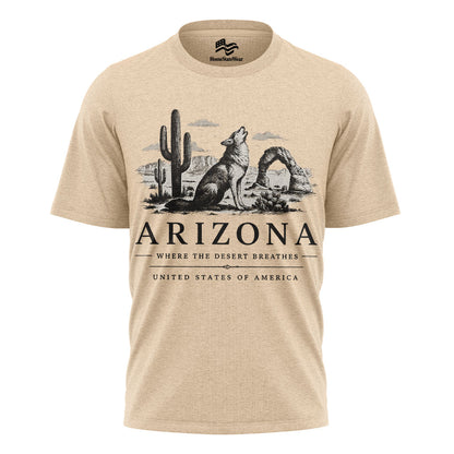 Arizona Desert Graphic Tee | Vintage Southwest Outdoor Shirt