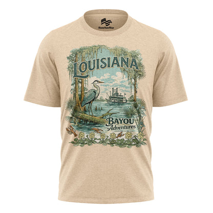 Louisiana Bayou T-Shirt | Cajun Country Souvenir Tee