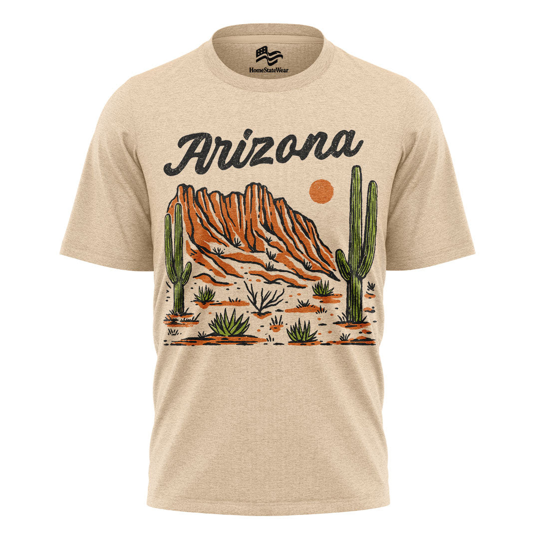 Cute Arizona Graphic T-Shirt AZ State Pride Tee