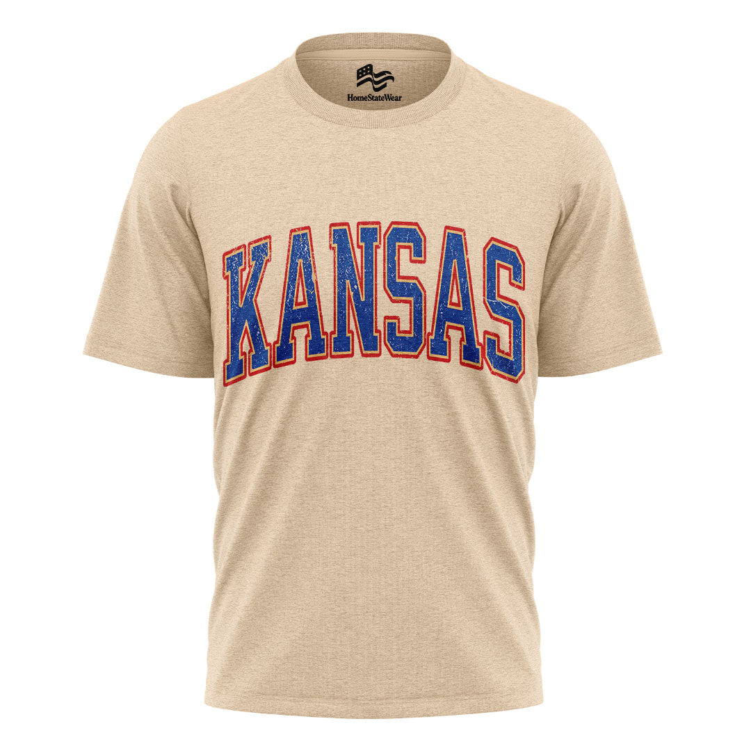 Kansas Vintage T-Shirt | Retro State Pride Tee