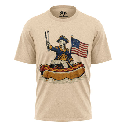Delaware Dog Hotdog Tee | Funny Patriotic 4th of July Shirt