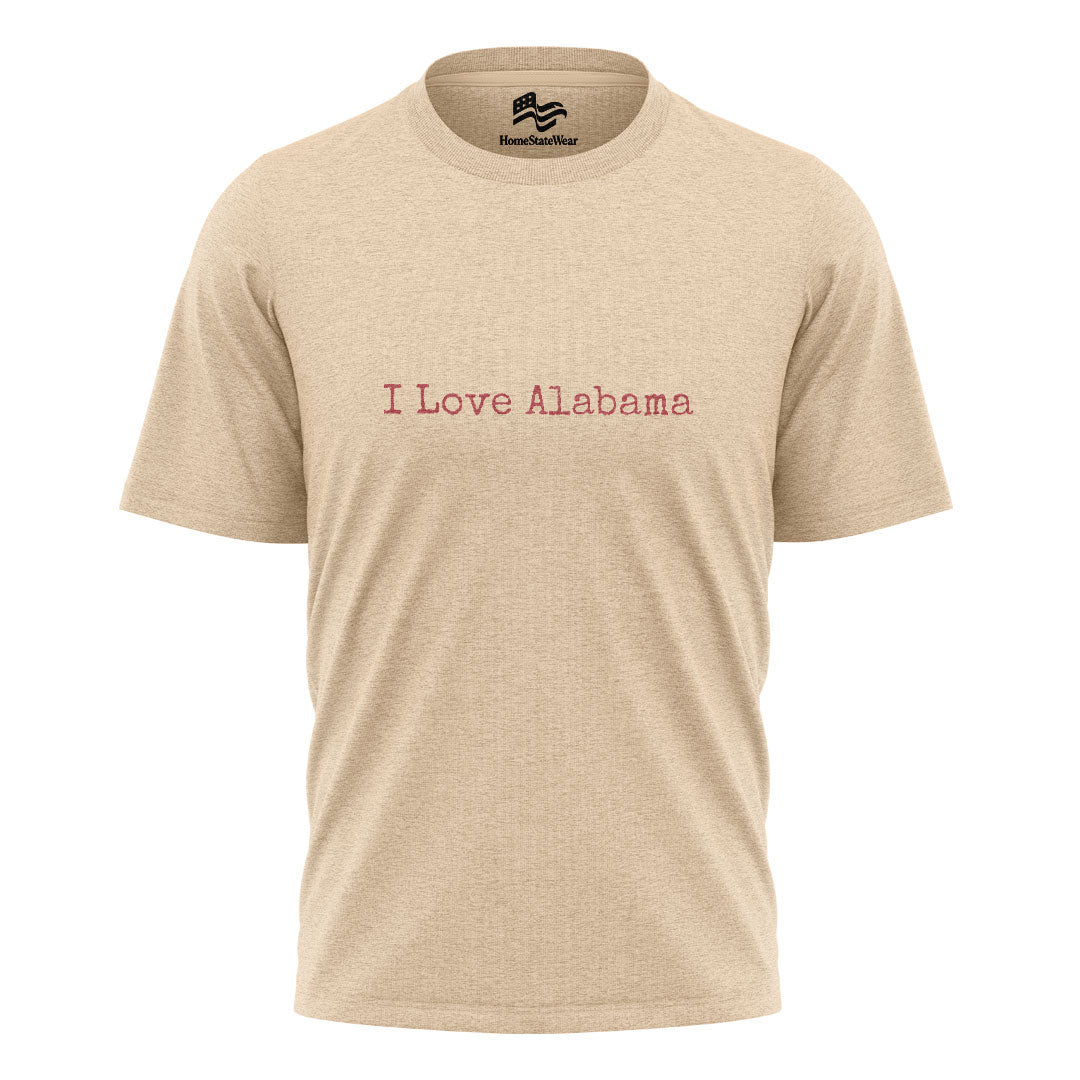 CoI Love Alabama T-Shirt, Southern State Pride Tee
