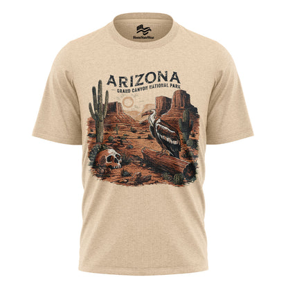 Arizona Hiking Camping Tee, Southwest Travel Gift