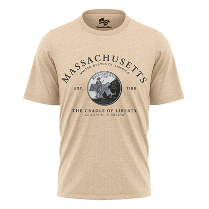 Massachusetts T-Shirt | Bay State Souvenir Tee