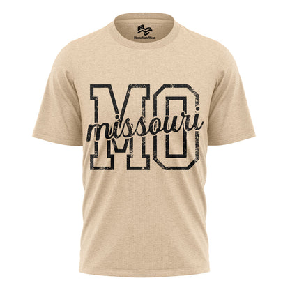 Retro Missouri T-Shirt, Comfort Colors Distressed Varsity