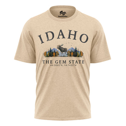 Idaho Nature Lover Gem State Pride Tee