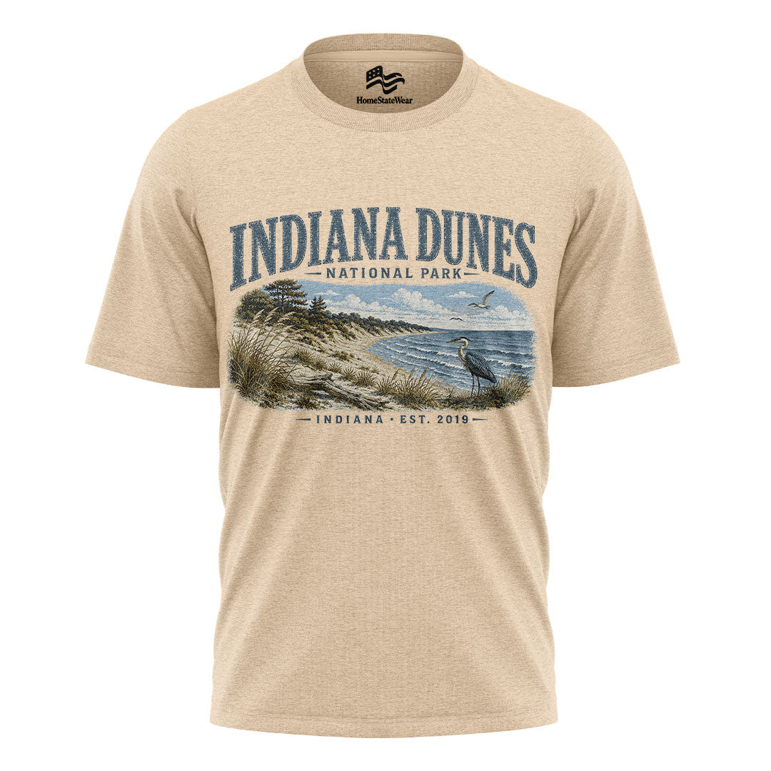 Indiana Dunes National Park Tee | Vintage Lake Michigan Shirt