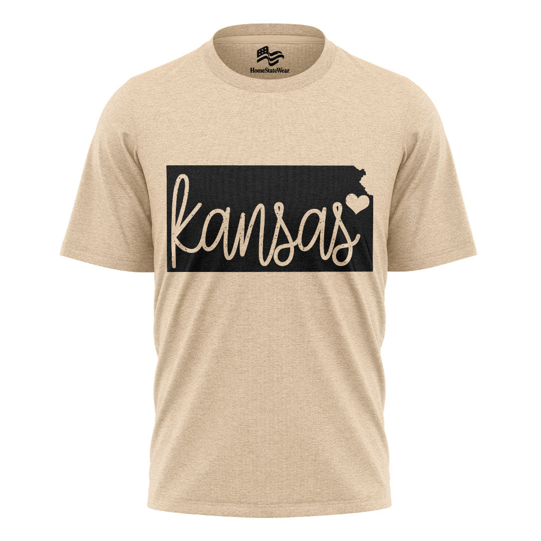 Kansas Custom State T-Shirt | Unisex State Pride Tee