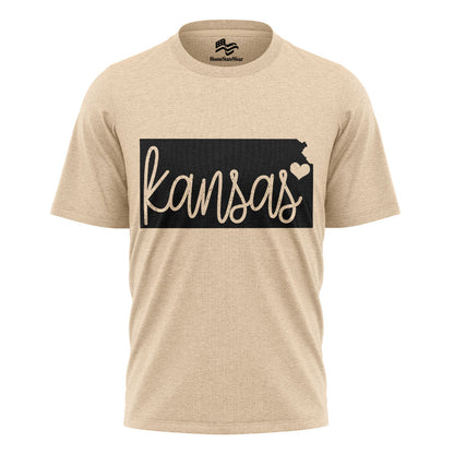 Kansas Custom State T-Shirt | Unisex State Pride Tee