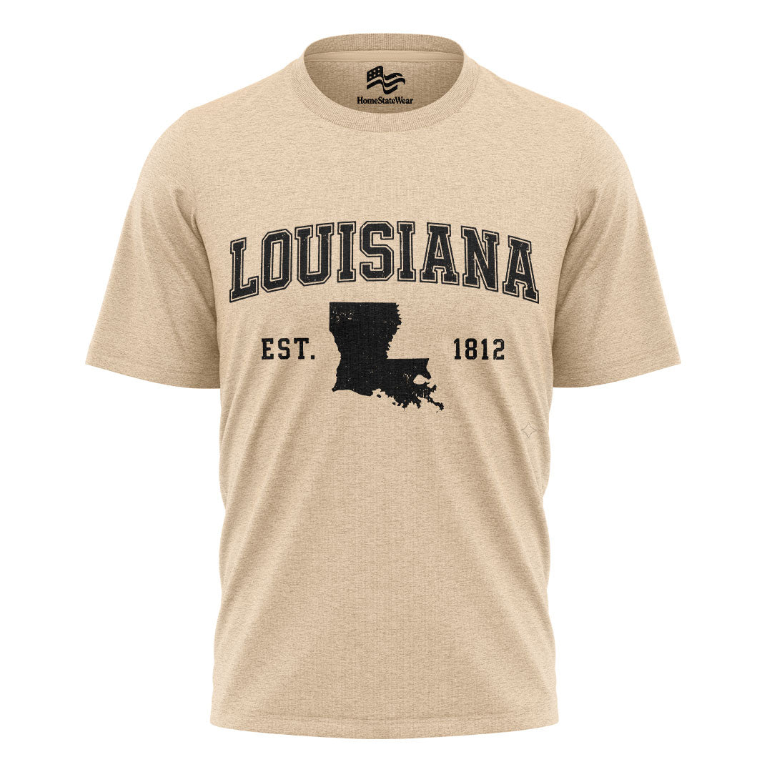 Louisiana Campus Style Tee | Southern State Pride Shirt