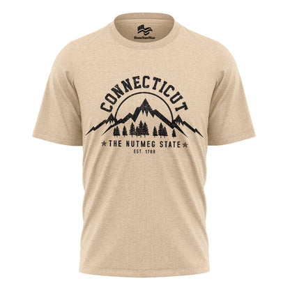 Connecticut Nutmeg State Tee | Vintage Mountain Forest Shirt
