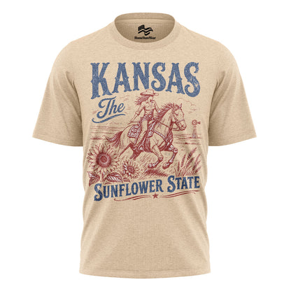 Kansas Sunflower State Comfort Colors T-Shirt