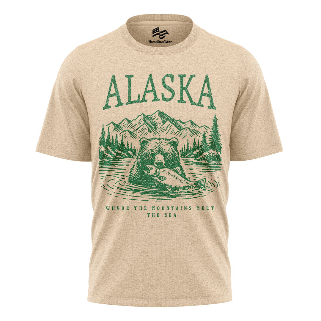 Vintage Alaska Fishing T-Shirt