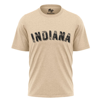 Indiana State Bella Canvas Tee | Rustic State Pride Shirt