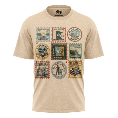 Minnesota State Stamp T-Shirt