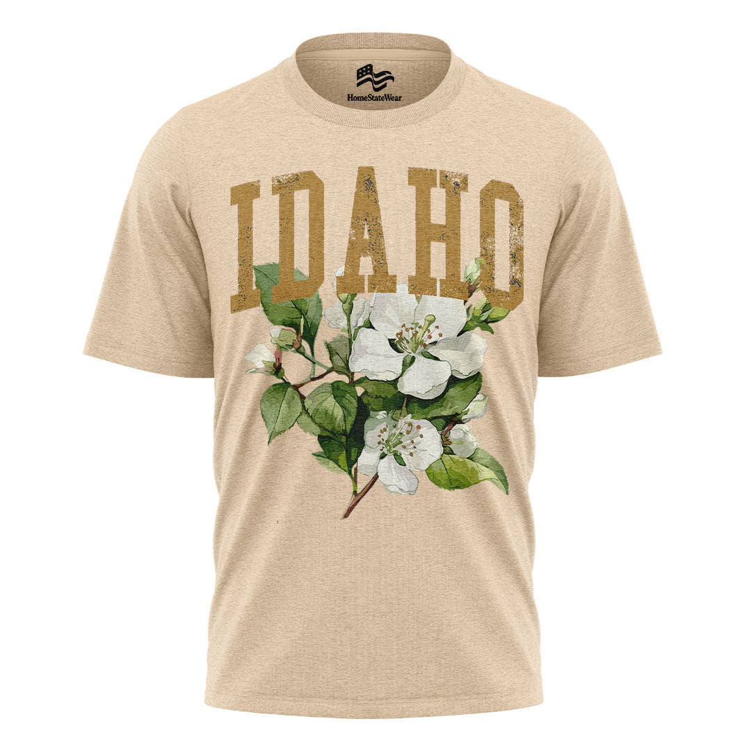 Idaho Syringa Comfort Colors Botanical State Flower Shirt