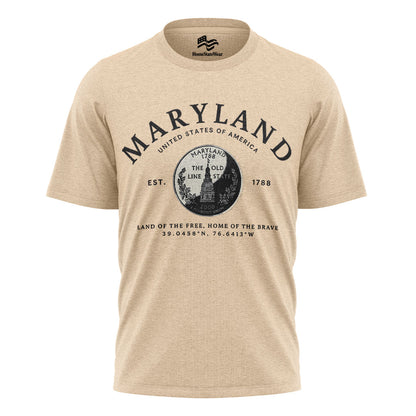 Maryland Quarter T-Shirt | Old Line State Gift Tee