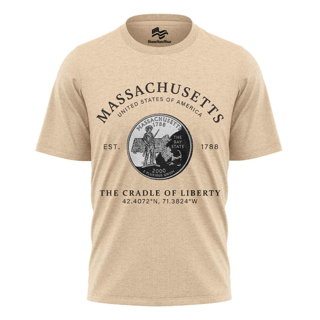 Massachusetts Bay State T-Shirt | New England Gift Tee