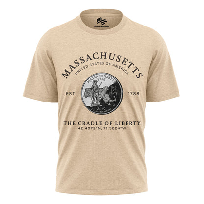Massachusetts Bay State T-Shirt | New England Gift Tee