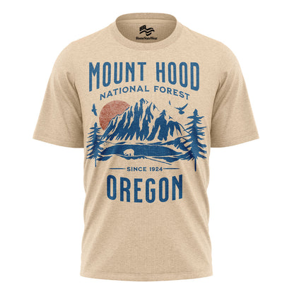 Mount Hood National Forest Comfort Colors® T-Shirt, Oregon Hiking Souvenir Tee