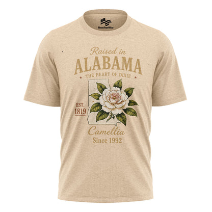 Alabama Camellia State Pride Graphic Tee