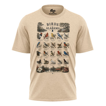 Alabama Birds T-Shirt, Bird Watching Nature Lover Tee