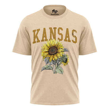 Kansas Sunflower Comfort Colors Tee | State Flower Gift Shirt