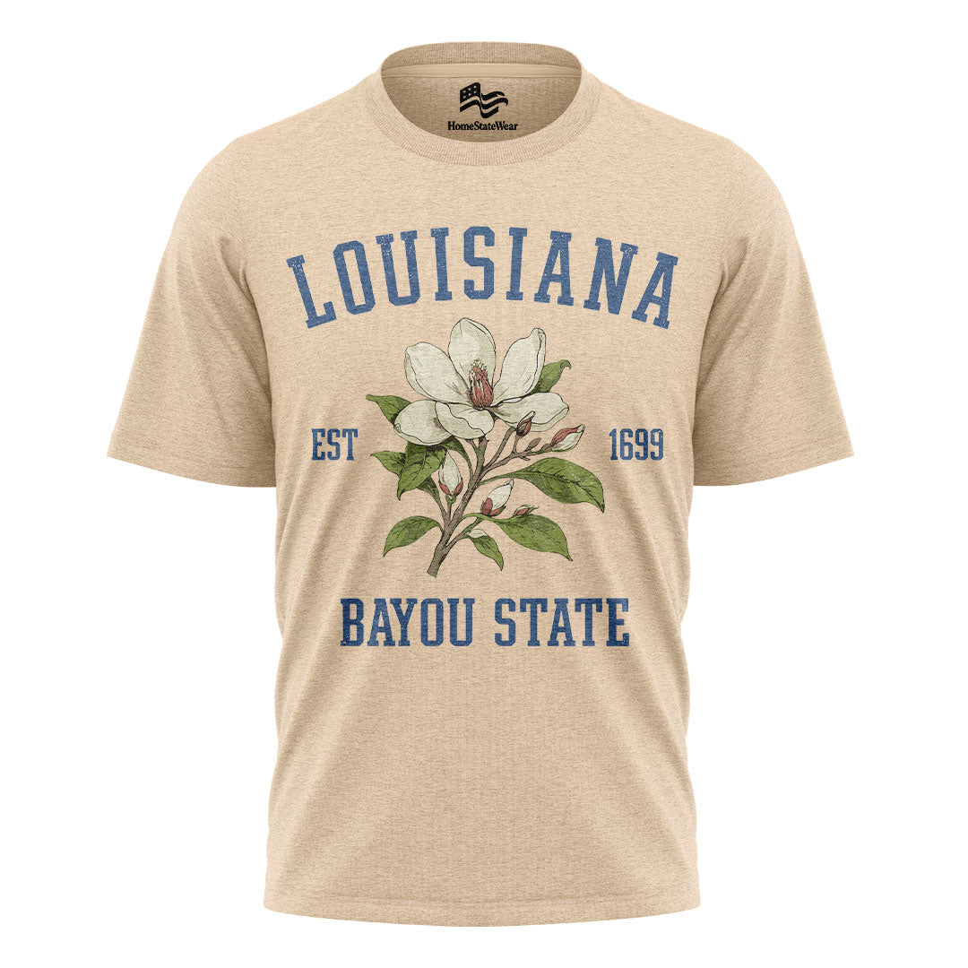 Louisiana Bayou Comfort Colors Tee | Magnolia Cajun Gift Shirt