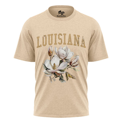Louisiana Magnolia Comfort Colors Tee | State Flower Gift Shirt