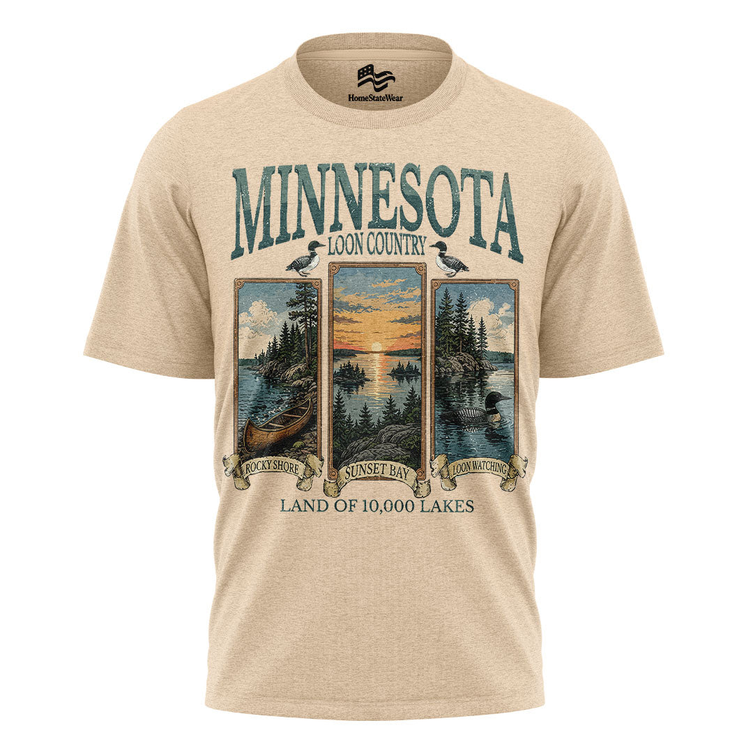 Minnesota Born and Raised T-Shirt