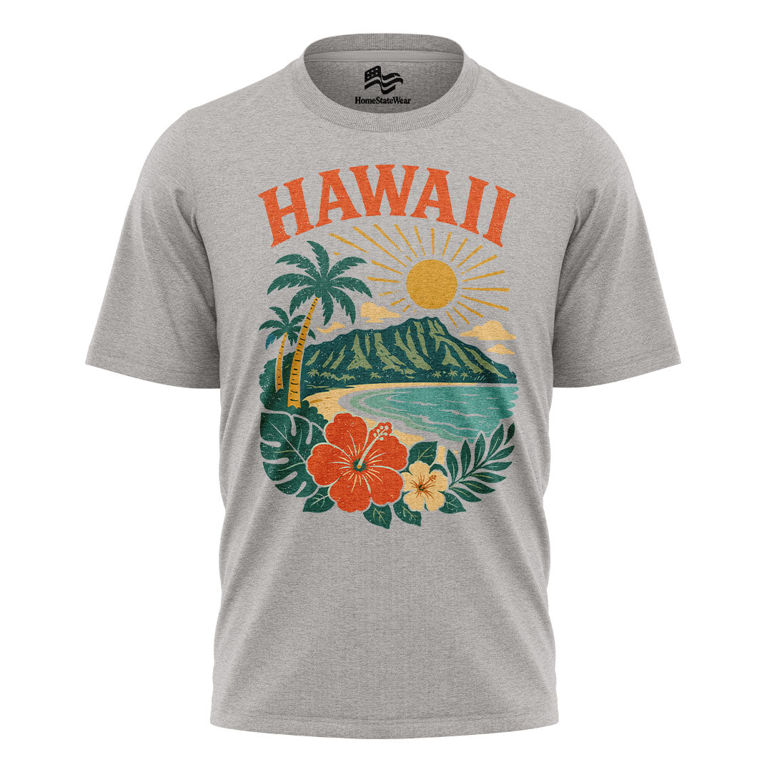 Hawaii Tropical Vacation Comfort Colors Beach Lover Travel Shirt