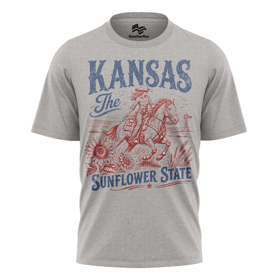 Kansas Sunflower State Comfort Colors T-Shirt