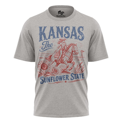 Kansas Sunflower State Comfort Colors T-Shirt