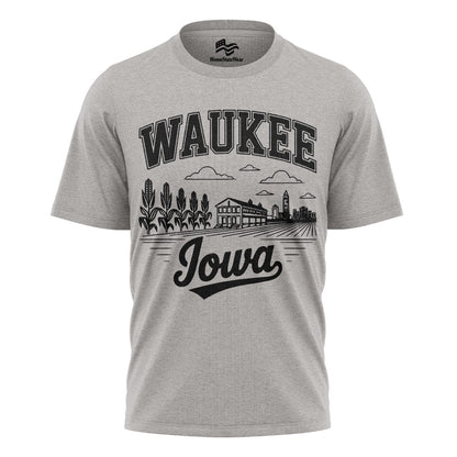 Waukee Iowa Comfort Colors Tee | Midwest Skyline Shirt