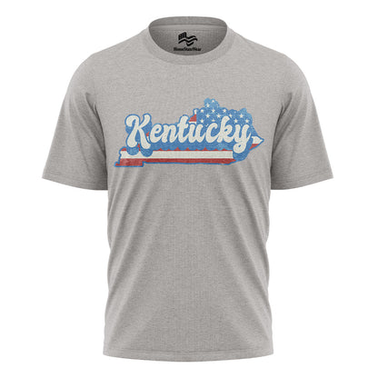 Kentucky Retro State Pride Tee | Bluegrass State Shirt