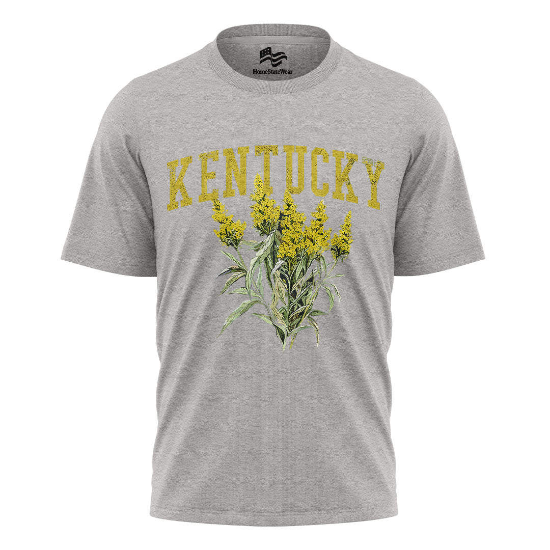 Kentucky Goldenrod Comfort Colors Tee | State Flower Gift Shirt