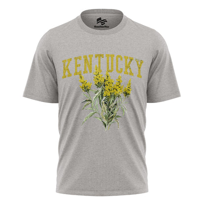 Kentucky Goldenrod Comfort Colors Tee | State Flower Gift Shirt