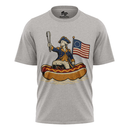 Delaware Dog Hotdog Tee | Funny Patriotic 4th of July Shirt