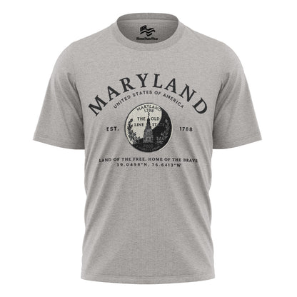 Maryland Quarter T-Shirt | Old Line State Gift Tee