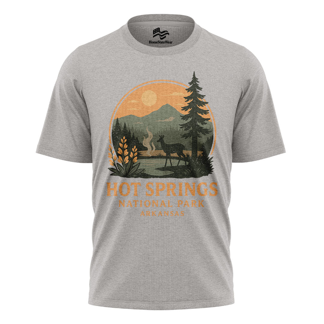 Vintage Arkansas Hiking Tee, Outdoor Nature Gift